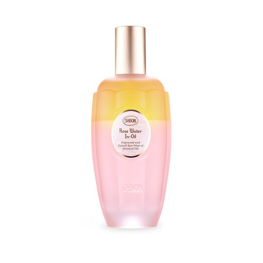 תרסיס דו-פאזי שמן ומי ורדים