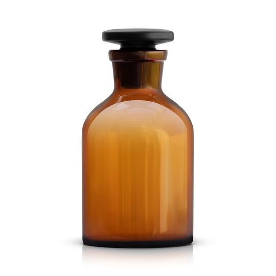 בקבוק זכוכית חום, 500 מ“ל