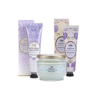 מארז מתנה Jasmine & Lavender Iconic Scrubs Set