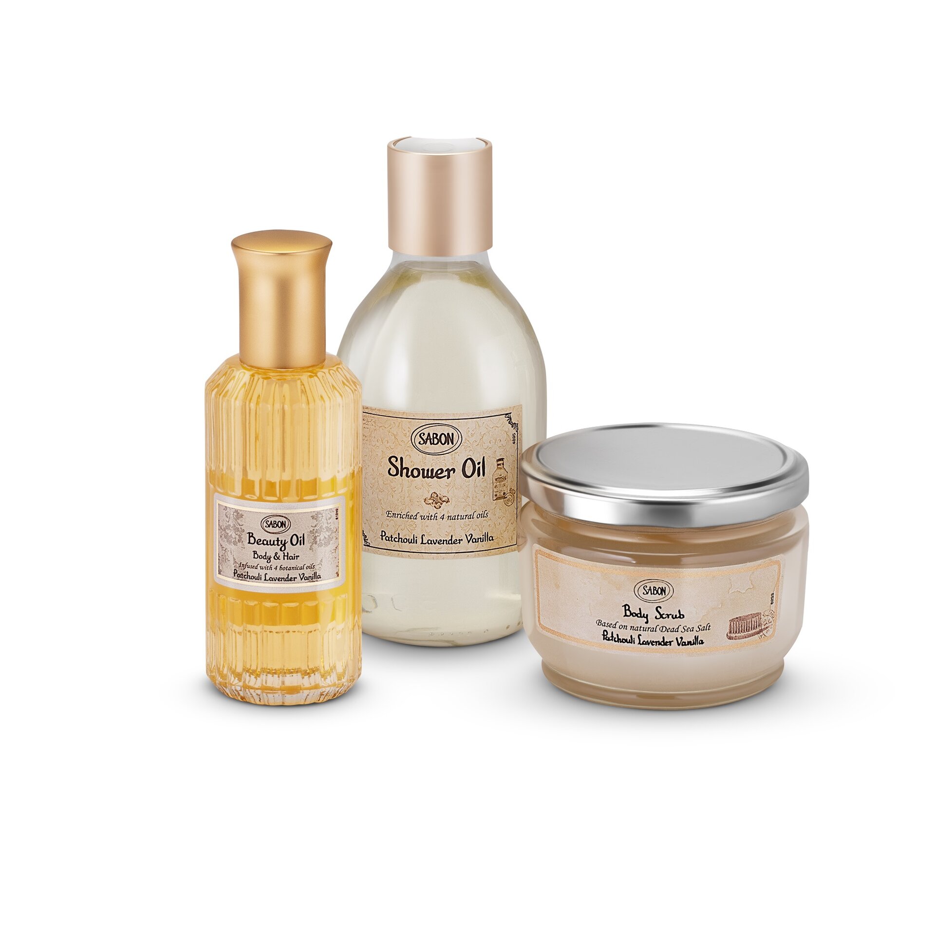 Pampering Ritual Kit Patchouli Lavender Vanilla