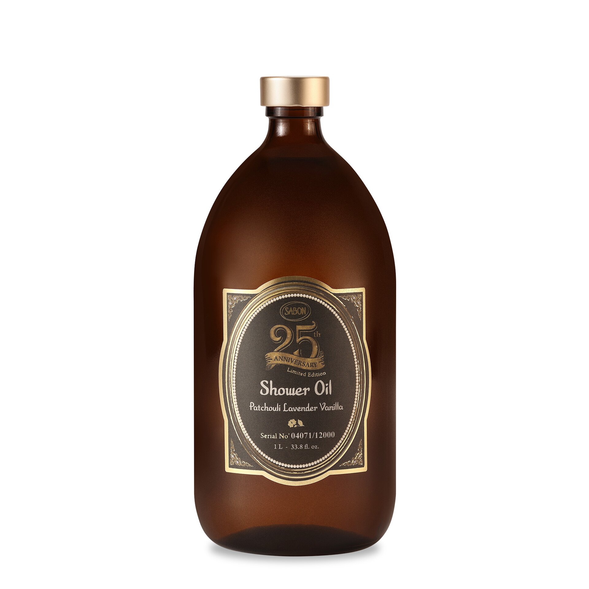 Shower Oil Patchouli Lavender Vanilla, 1000ml SABON SABON